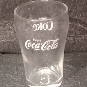 4 PCs Coca-Cola Clear Glass with Logo